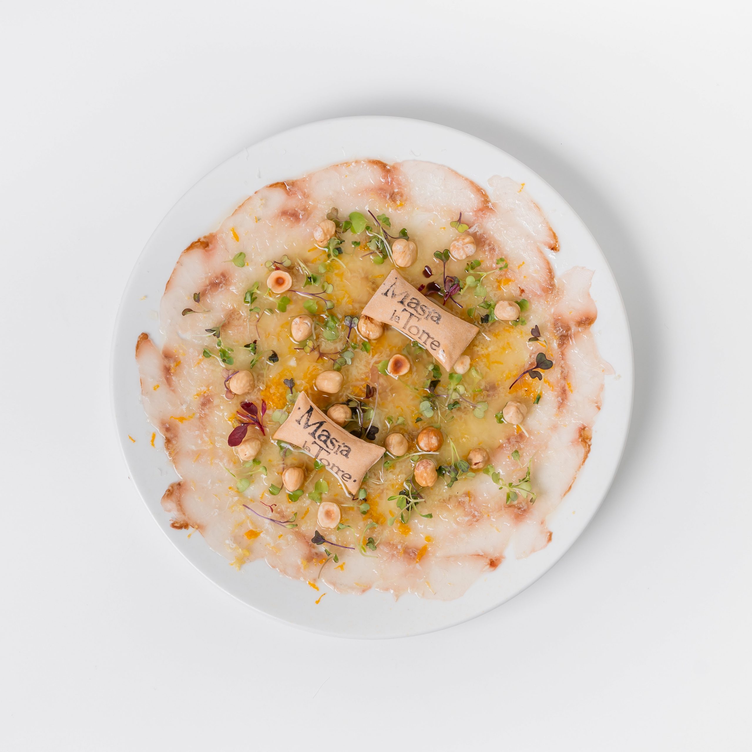 Masía la Torre - foto plato de carta