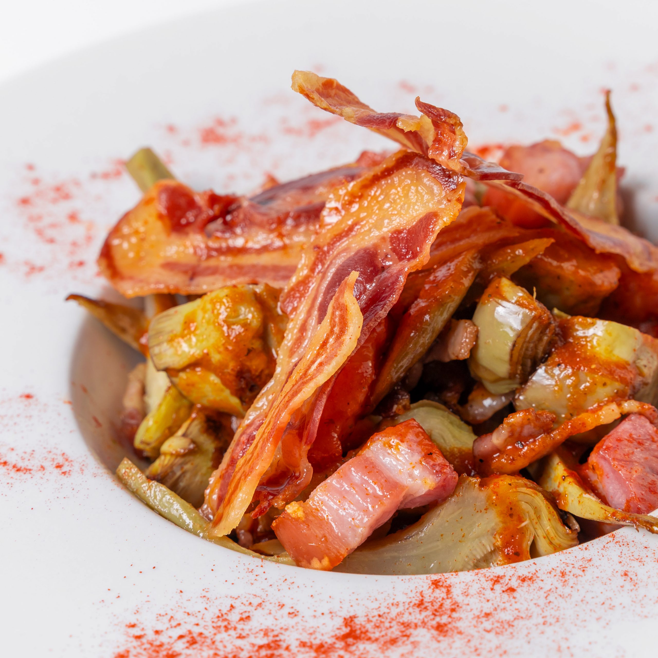 Masía la Torre - foto plato de carta